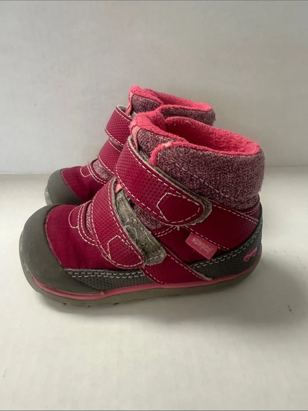 See Kai Run Sam II ankle hiking boot waterproof pink 6